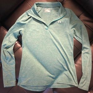 Women’s green shell pullover